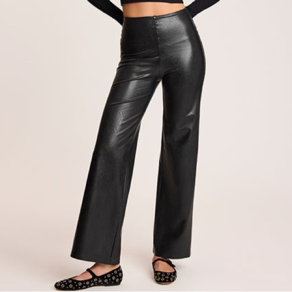 Commando Faux Leather Wide Leg Pant